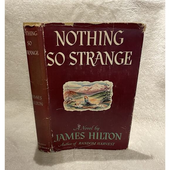 Nothing So Strange by James Hilton - 1947 HCDJ First Edition - Picture 3 of 7
